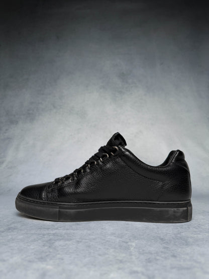 Balenciaga Arena Low Full Grain Leather Black (41)