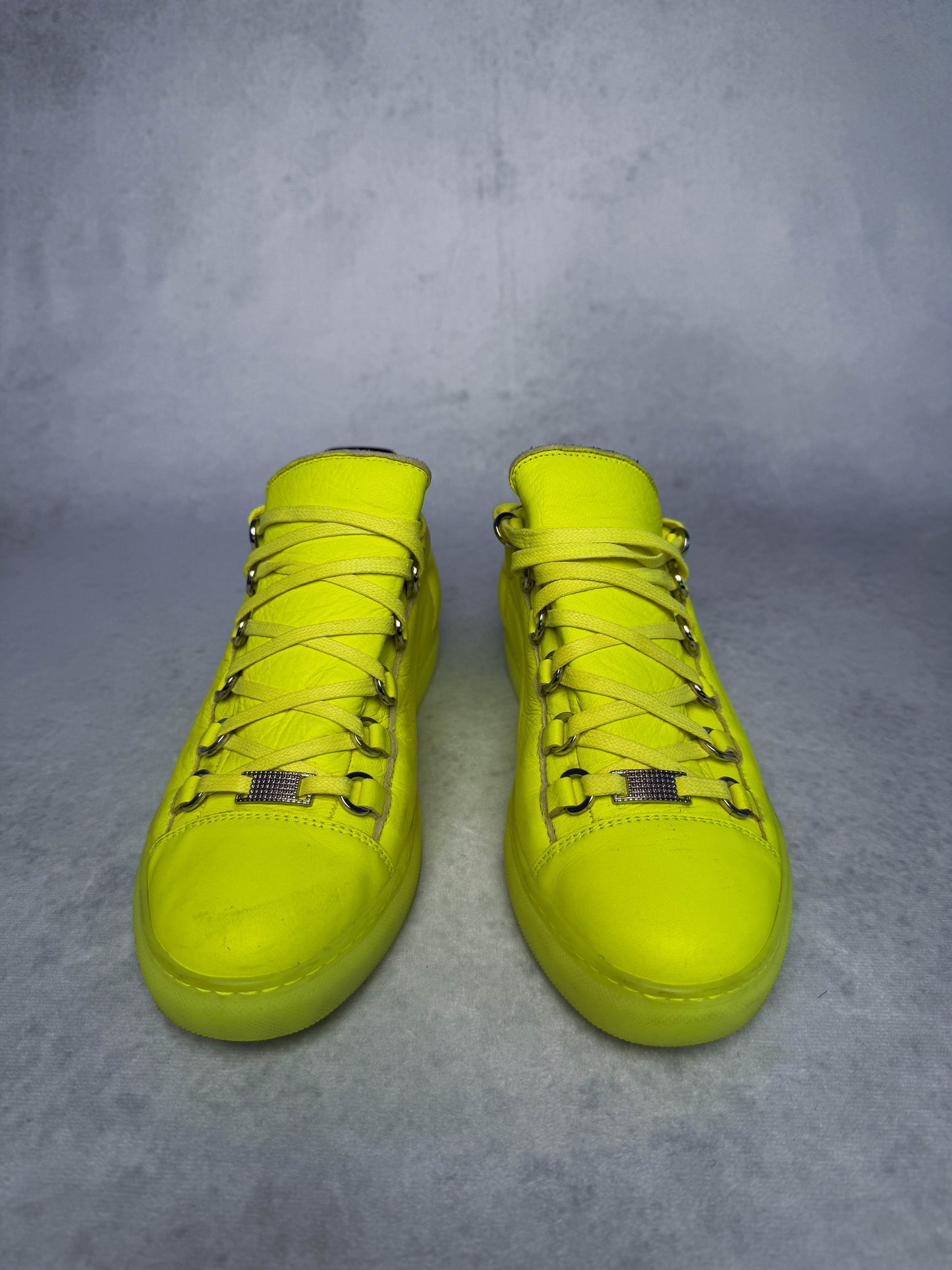 Balenciaga Arena Low Neon Yellow (40)