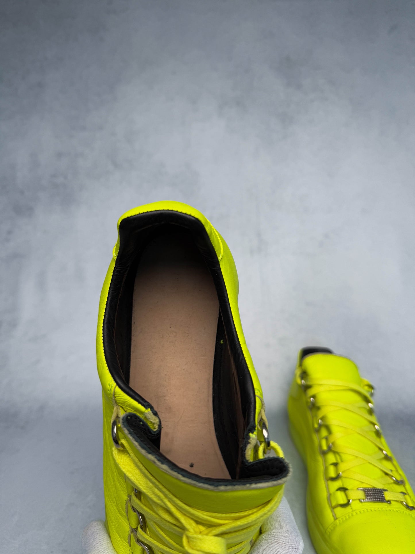 Balenciaga Arena Low Neon Yellow (40)