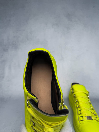 Balenciaga Arena Low Neon Yellow (40)