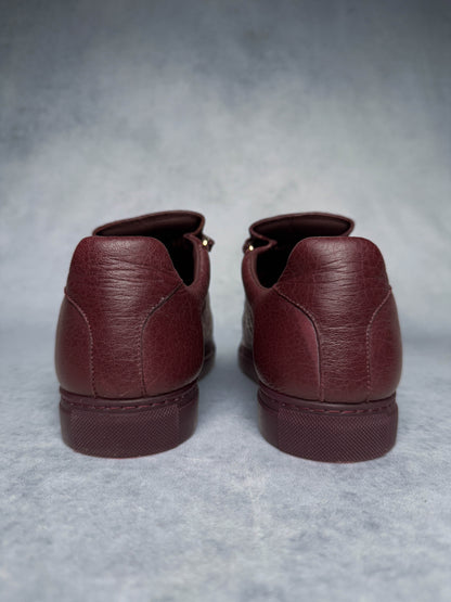 Balenciaga Arena Low Burgundy Red (37)