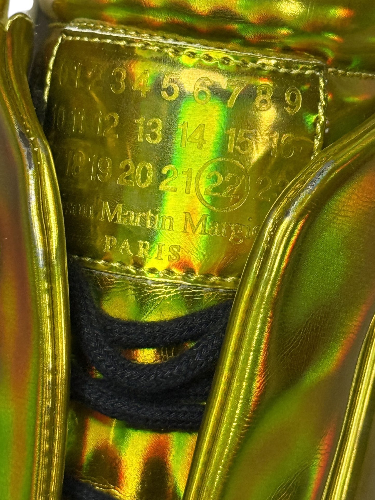 Maison Margiela Future Low Iridiscent Gold (42)