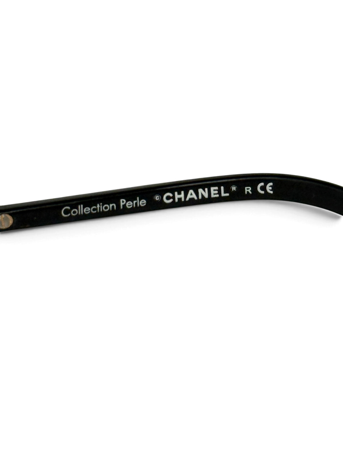 Chanel Collection Perle Shield Sunglasses Black