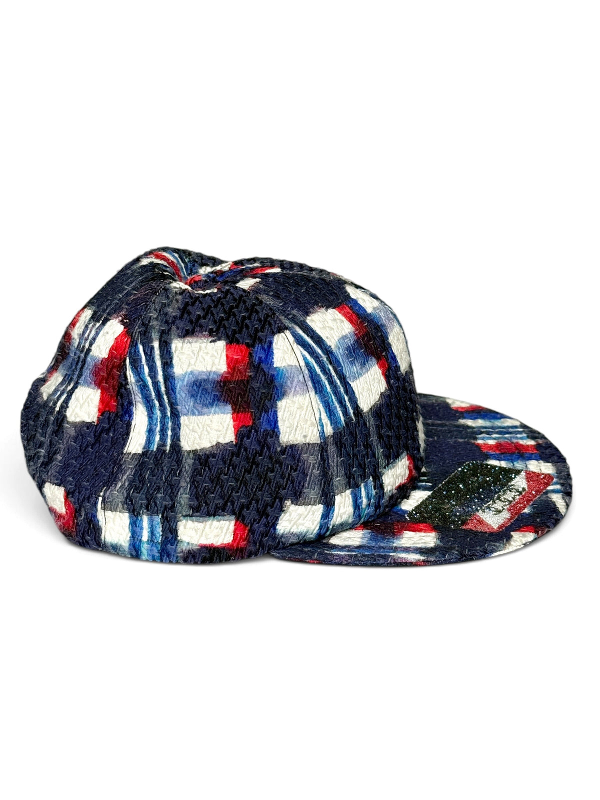 Chanel Logo Appliqué Tweed Cap