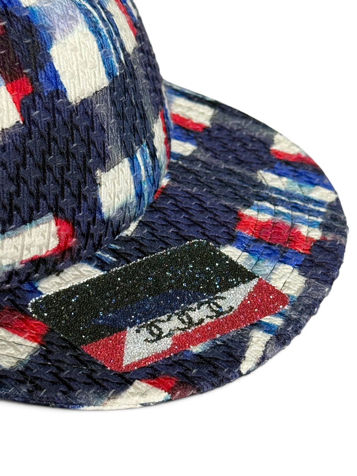 Chanel Logo Appliqué Tweed Cap