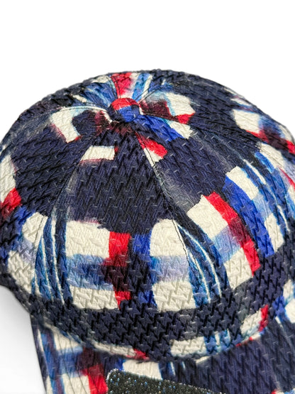 Chanel Logo Appliqué Tweed Cap