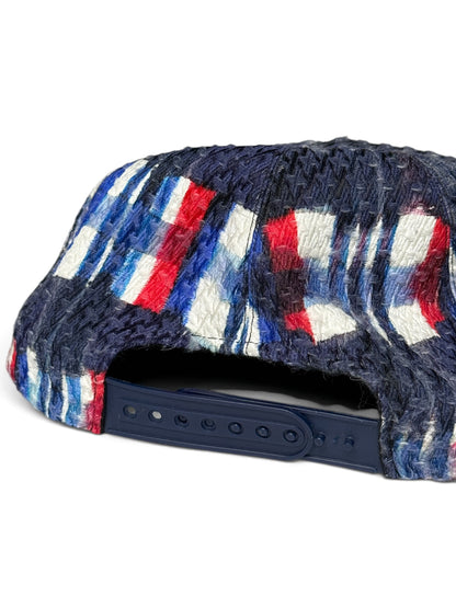Chanel Logo Appliqué Tweed Cap
