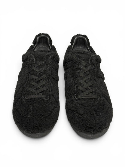 Maison Margiela Black Faux Shearling GATs (43)