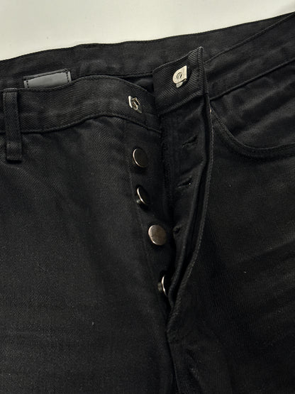 Dior Homme SS2007 'Gold Dust' Waxed Clawmark Denim (33)