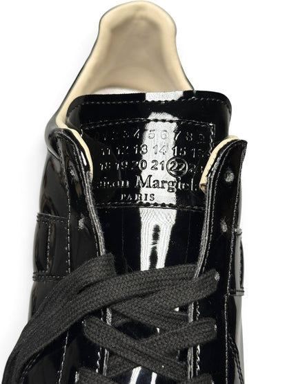 Maison Margiela Black Patent Leather GATs (41)