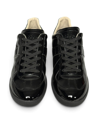 Maison Margiela Black Patent Leather GATs (41)