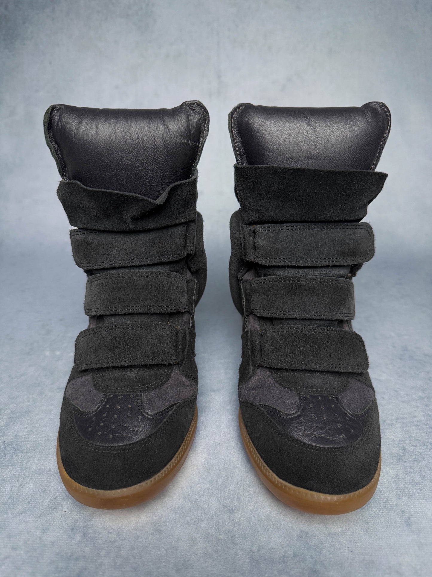 Isabel Marant Bekett Keilabsatz-Sneaker Schwarz (37)