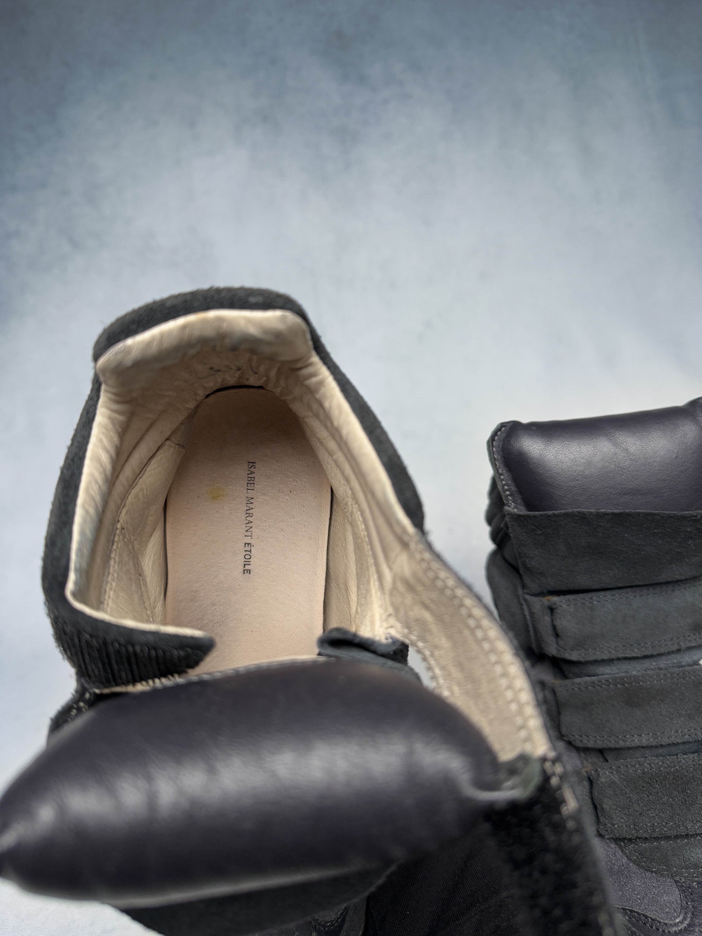 Isabel Marant Bekett Keilabsatz-Sneaker Schwarz (37)