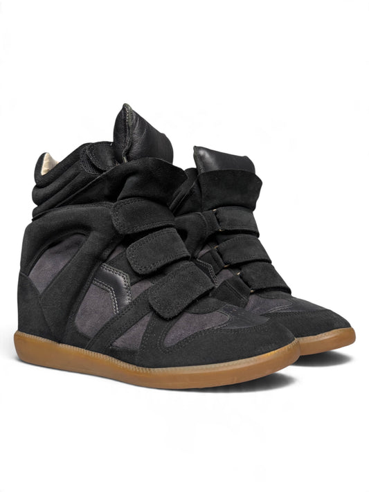 Isabel Marant Bekett Wedge Sneaker Black