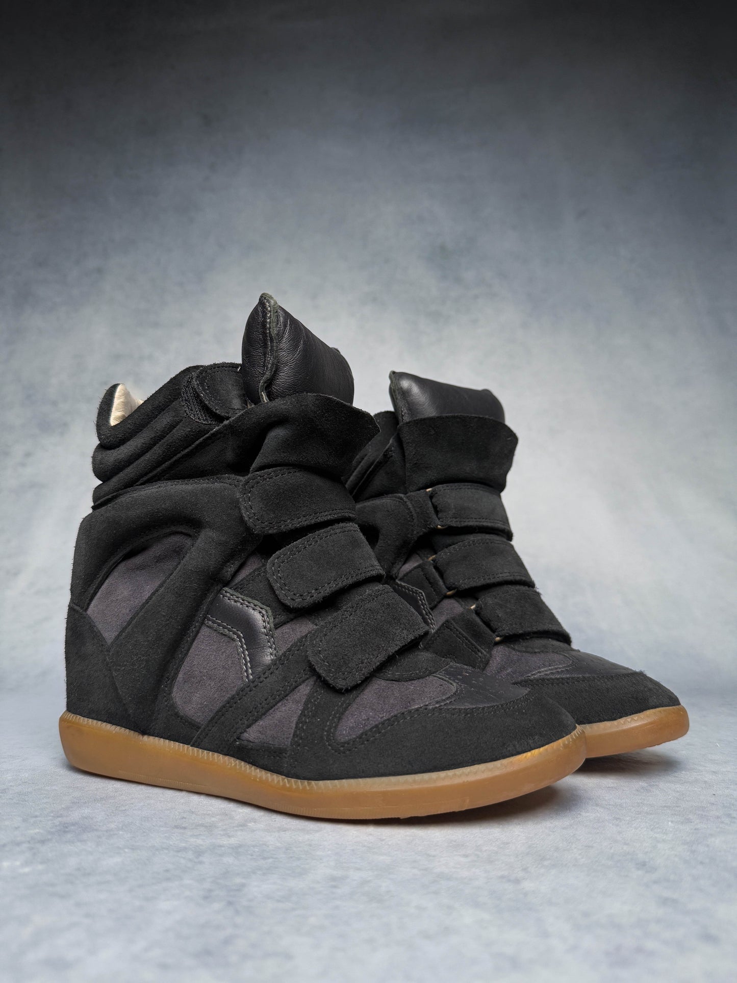 Isabel Marant Bekett Keilabsatz-Sneaker Schwarz (37)