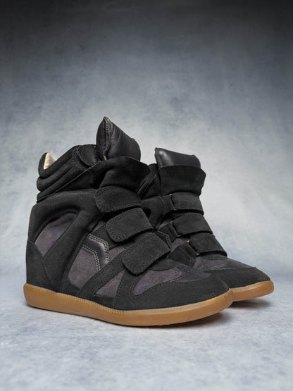 Isabel Marant Bekett Keilabsatz-Sneaker Schwarz (37)