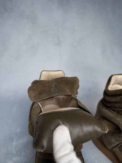 Isabel Marant Bekett Wedge Sneaker Khaki (37)