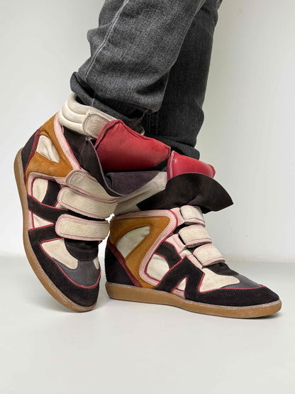 Isabel Marant Bekett Wedge Sneaker (41)