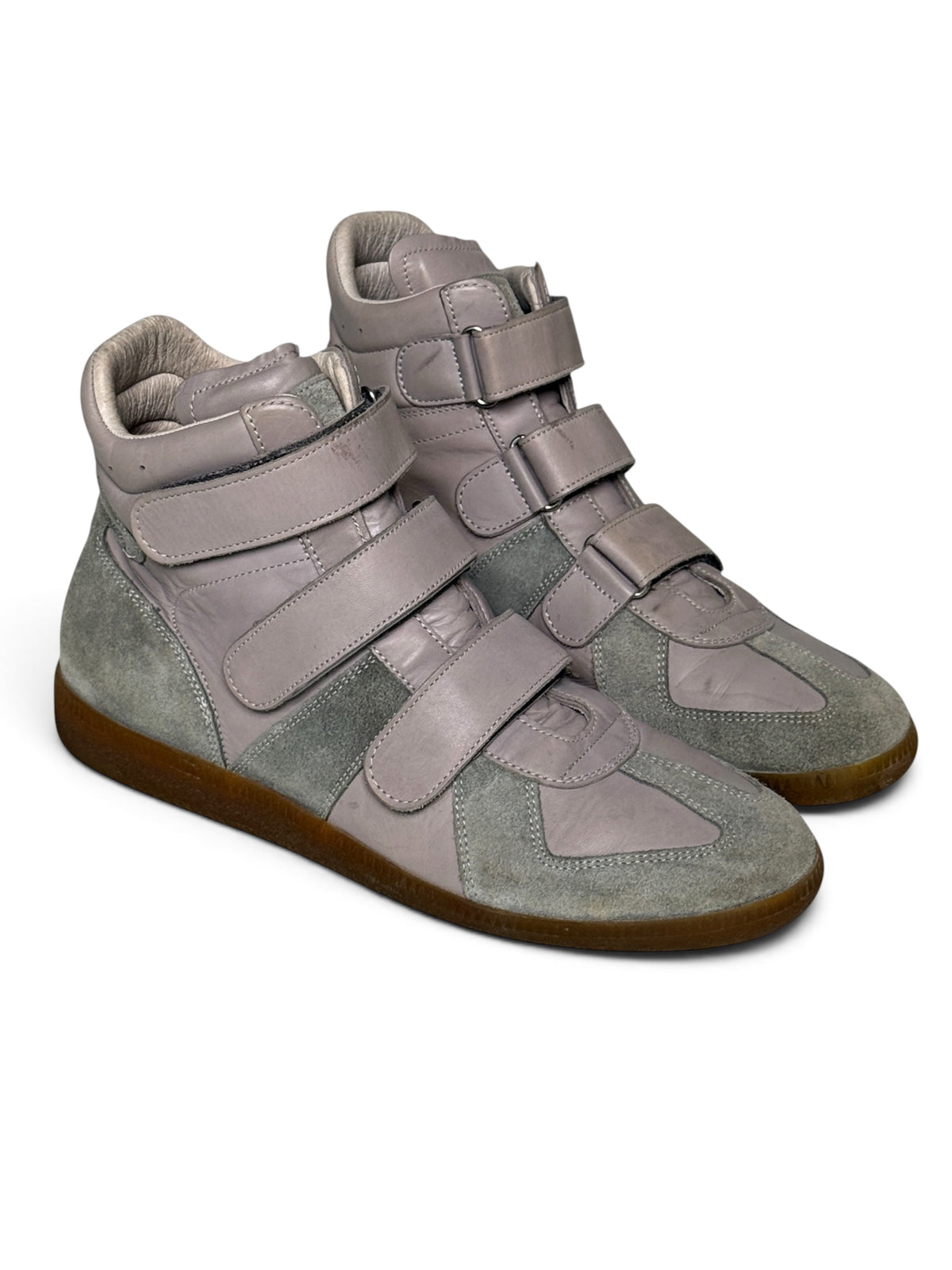Maison Margiela 2012 Triple Strap GATs Taupe (43)