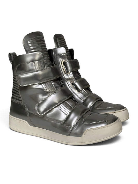 Balmain FW2014 Metallic High-Tops (44)