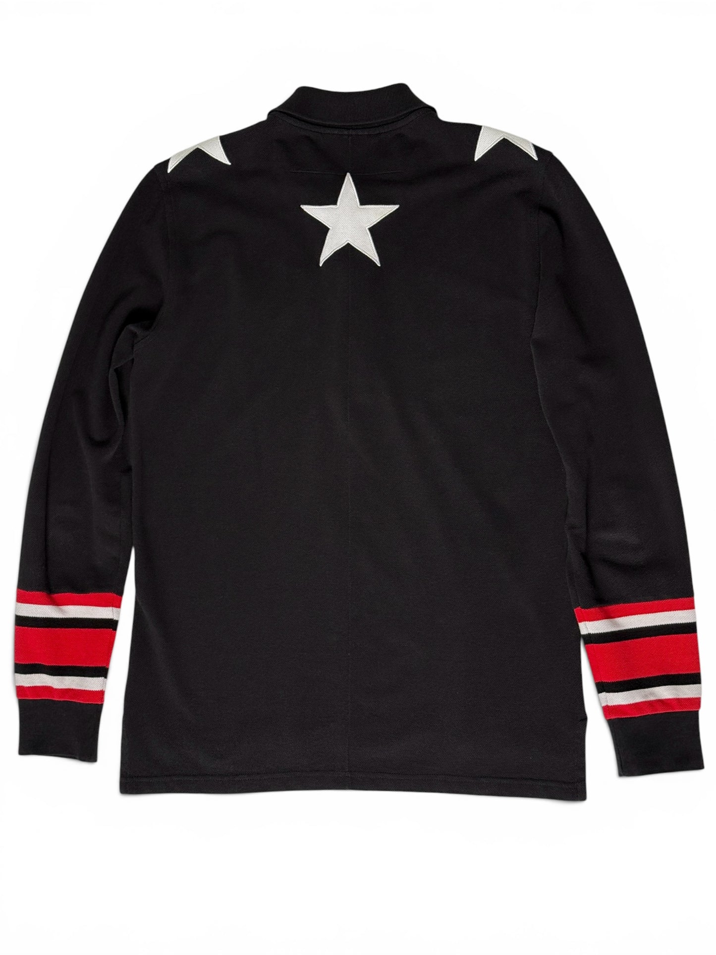 SS2014 Givenchy Stars Longsleeve Polo (S)