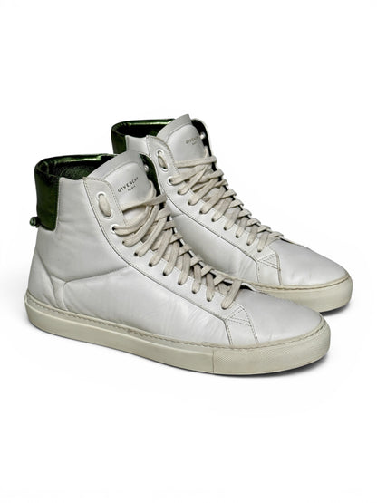 Givenchy High-Tops White/Green Metallic (44)