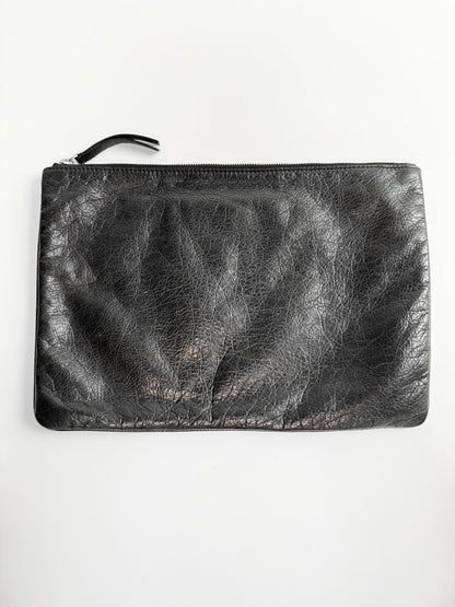 Balenciaga SS2018 "Europa!" Leather Pouch