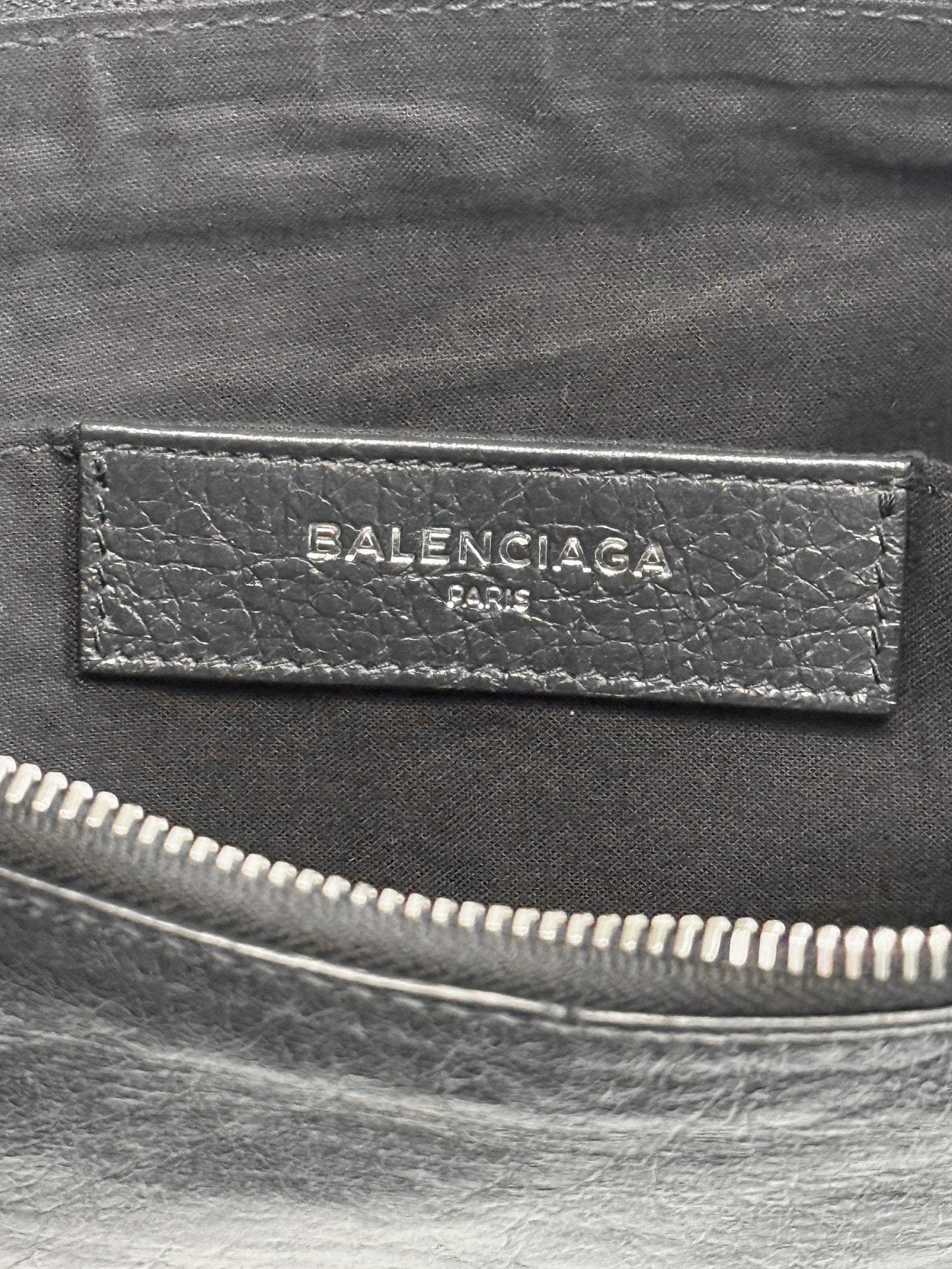 Balenciaga SS2018 "Europa!" Leather Pouch