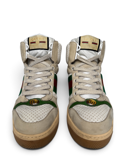 Gucci Screener High-Top Distressed (38.5)