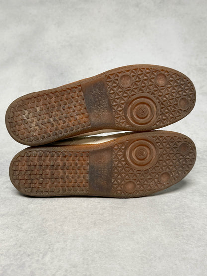 Maison Margiela Replica Low Paint Splatter White Denim