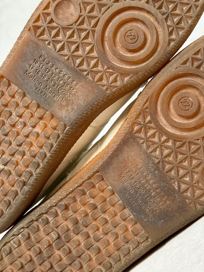 Maison Margiela Replica Low Paint Splatter White Denim