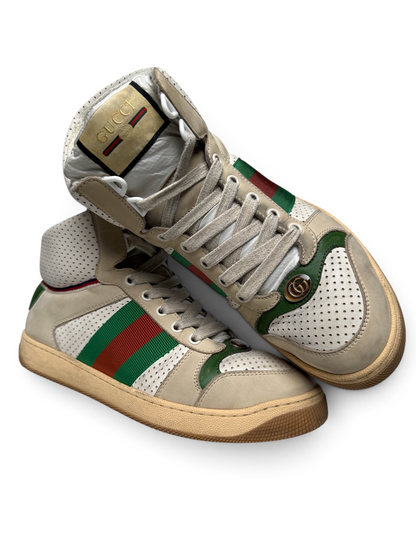 Gucci Screener High-Top Distressed (38.5)
