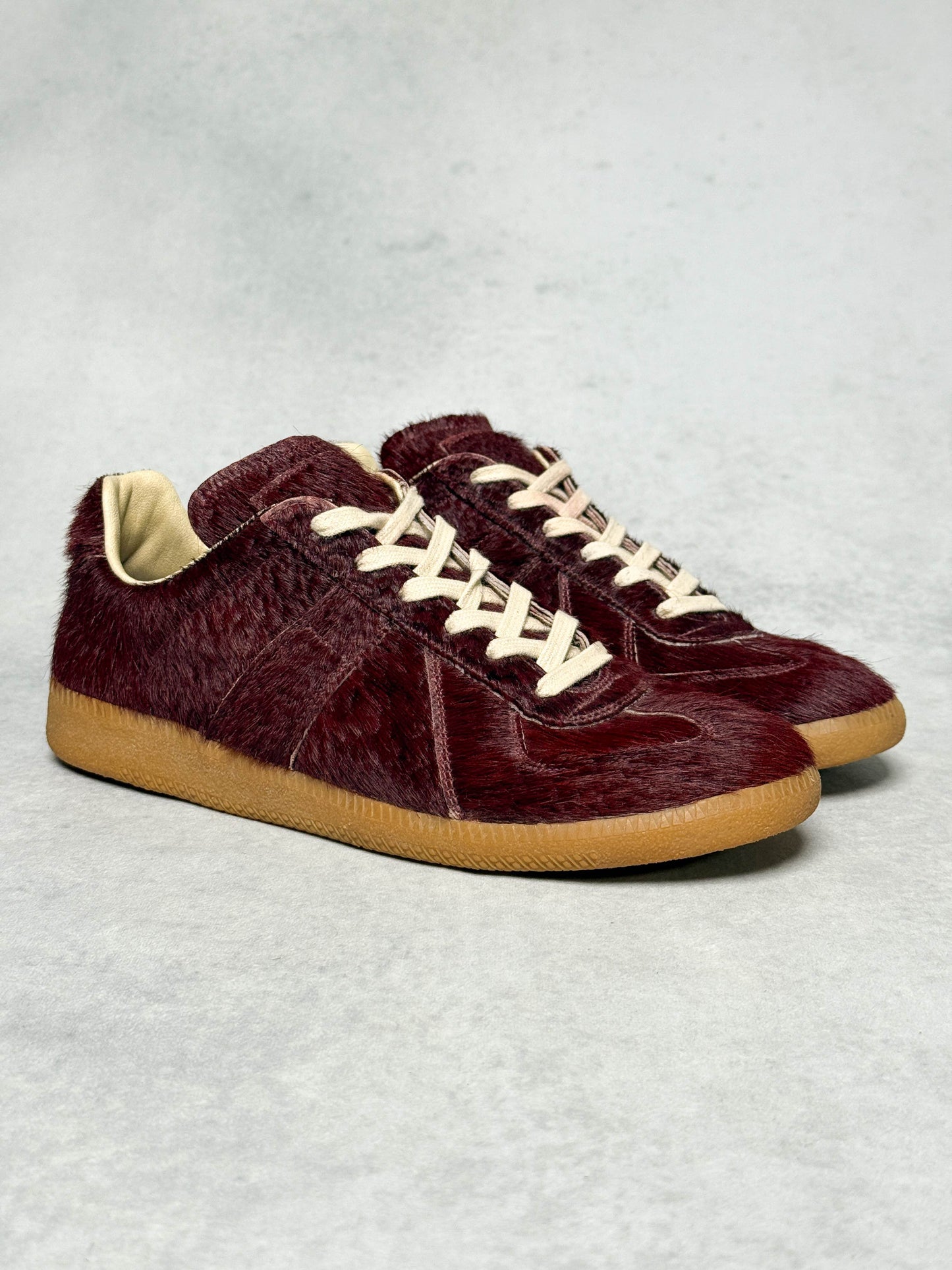 Maison Margiela Replica Low Pony Hair Burgundy (40)
