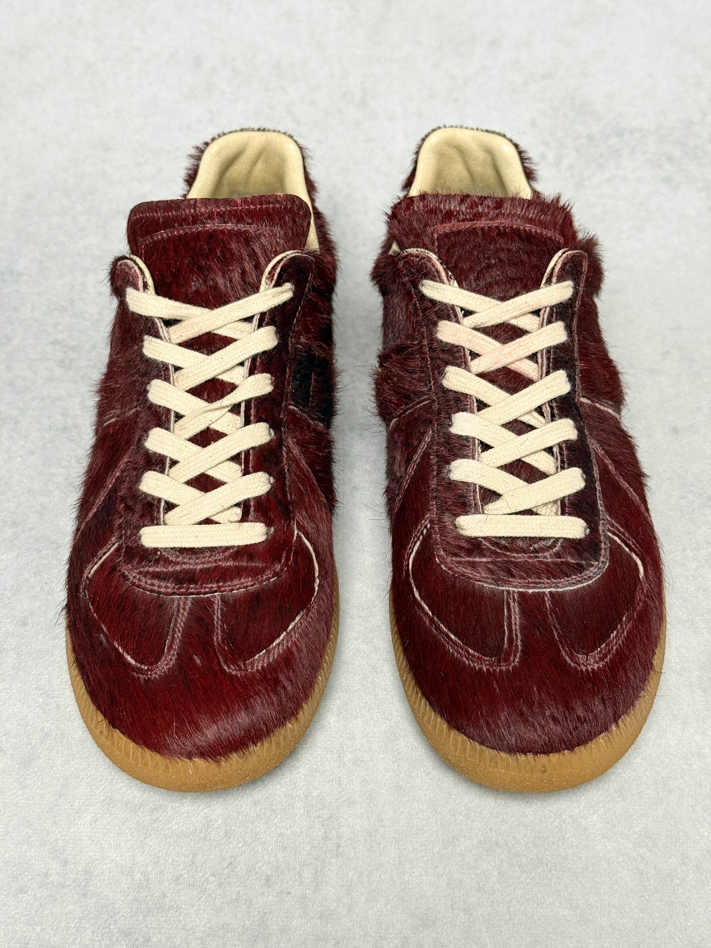 Maison Margiela Replica Low Pony Hair Burgundy (40)