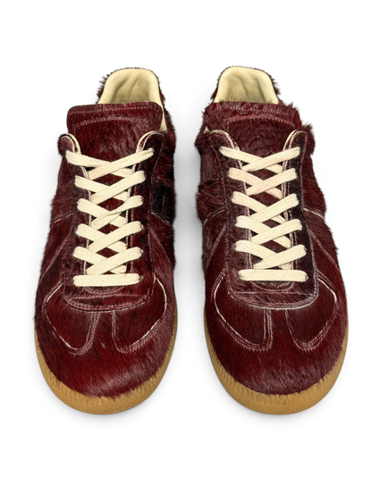 Maison Margiela Sample Pony Hair Burgundy GAT (40)