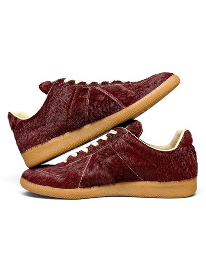 Maison Margiela Sample Pony Hair Burgundy GAT (40)