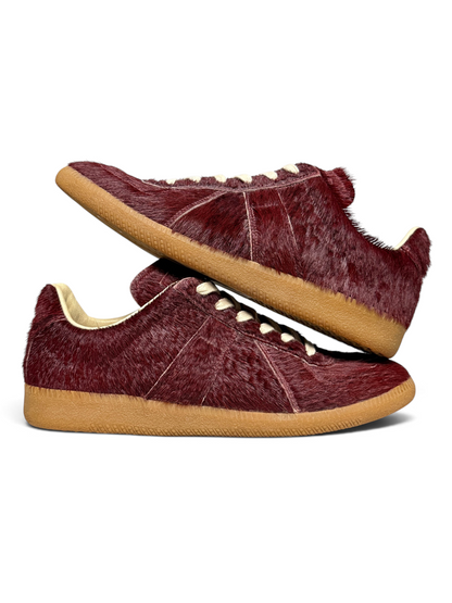 Maison Margiela Sample Pony Hair Burgundy GAT (40)