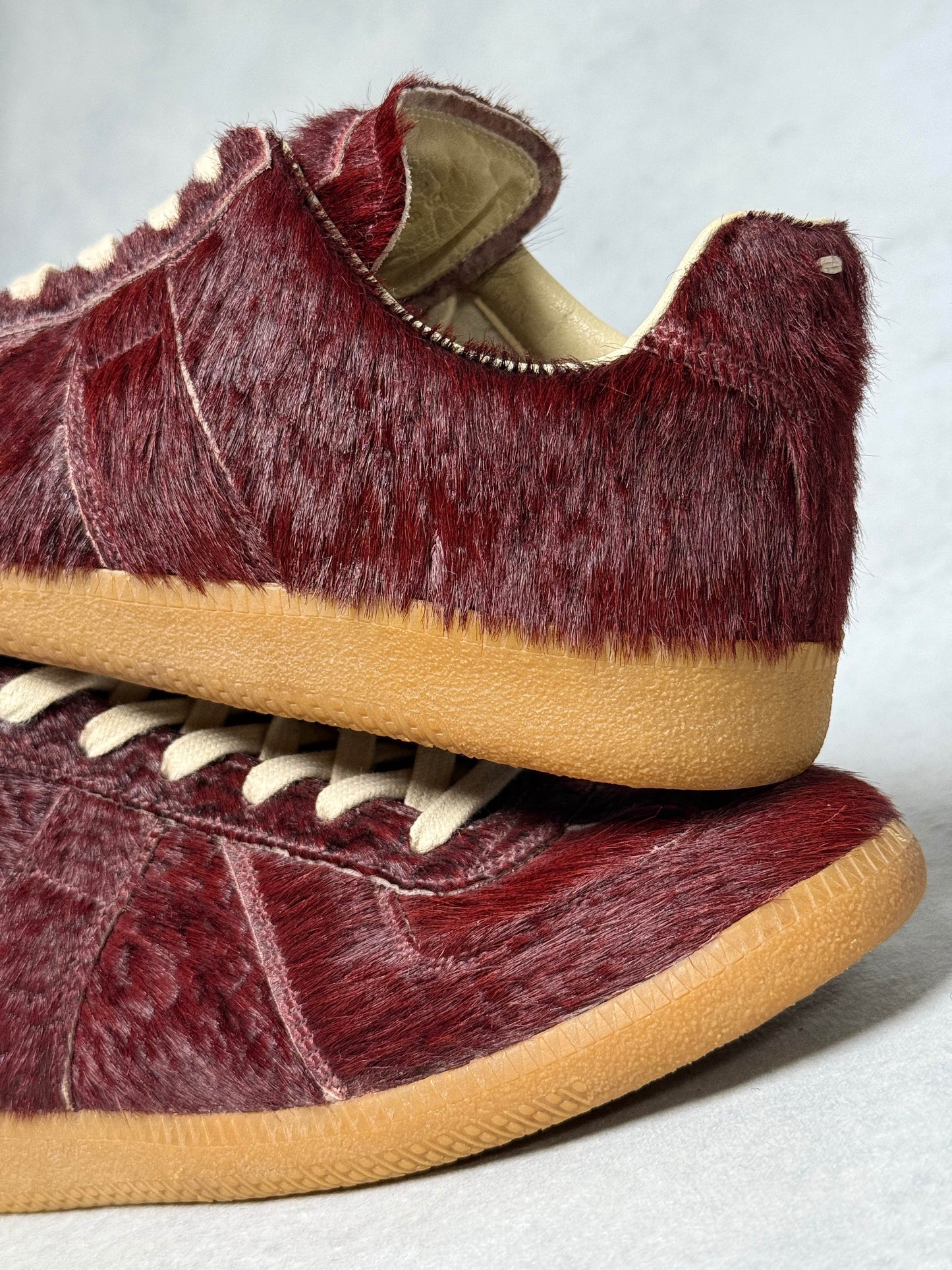 Maison Margiela Replica Low Pony Hair Burgundy (40)