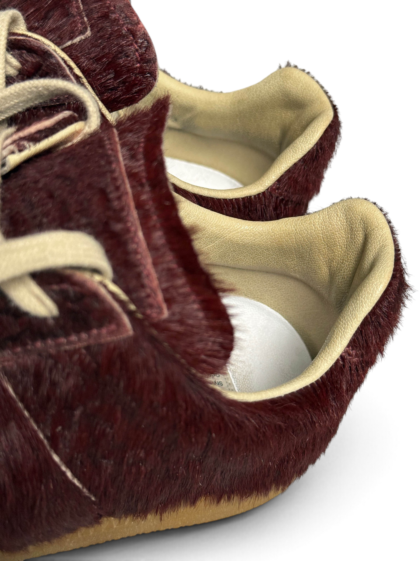 Maison Margiela Sample Pony Hair Burgundy GAT (40)