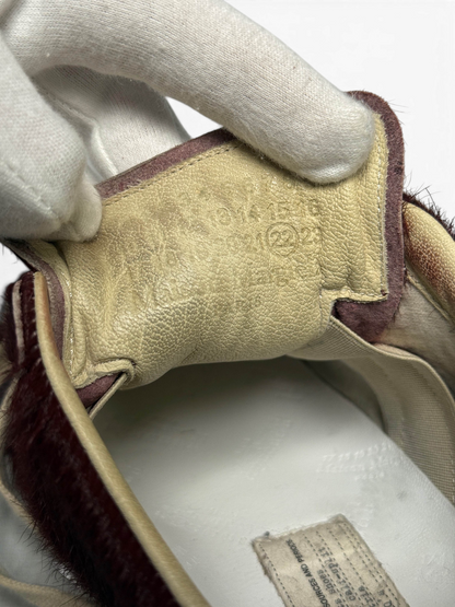 Maison Margiela Sample Pony Hair Burgundy GAT (40)