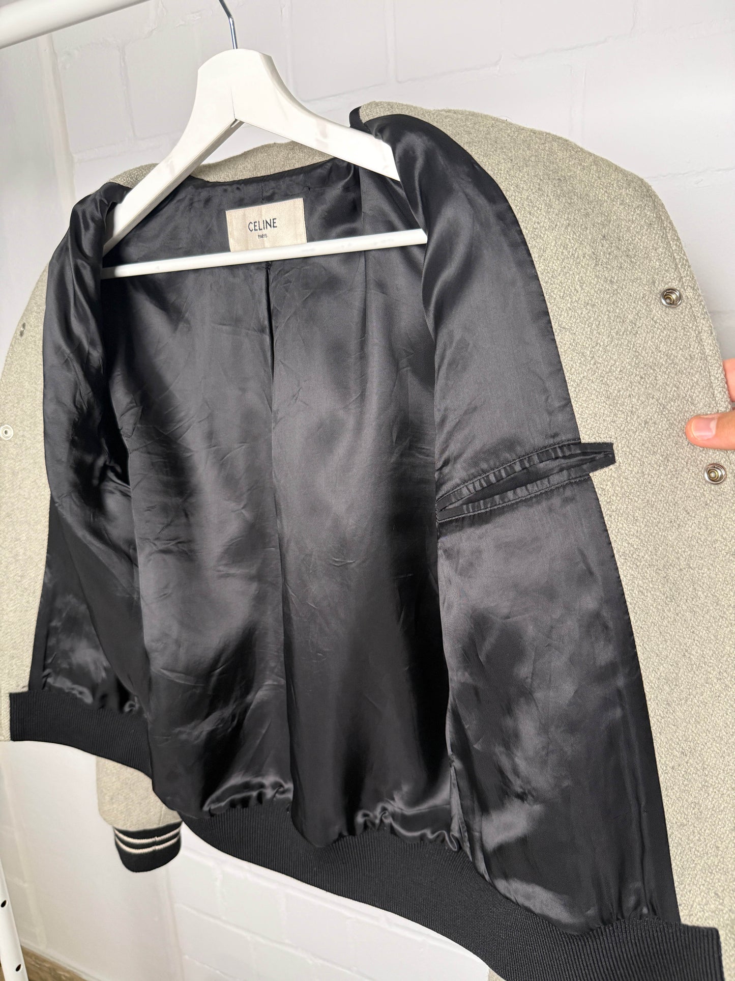 Celine FW19 "Unlock Your Fantasies" Teddy Jacket (S)