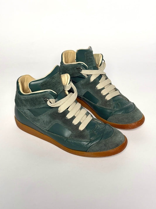 Maison Martin Margiela 2010 Mid-Tops Teal (41)
