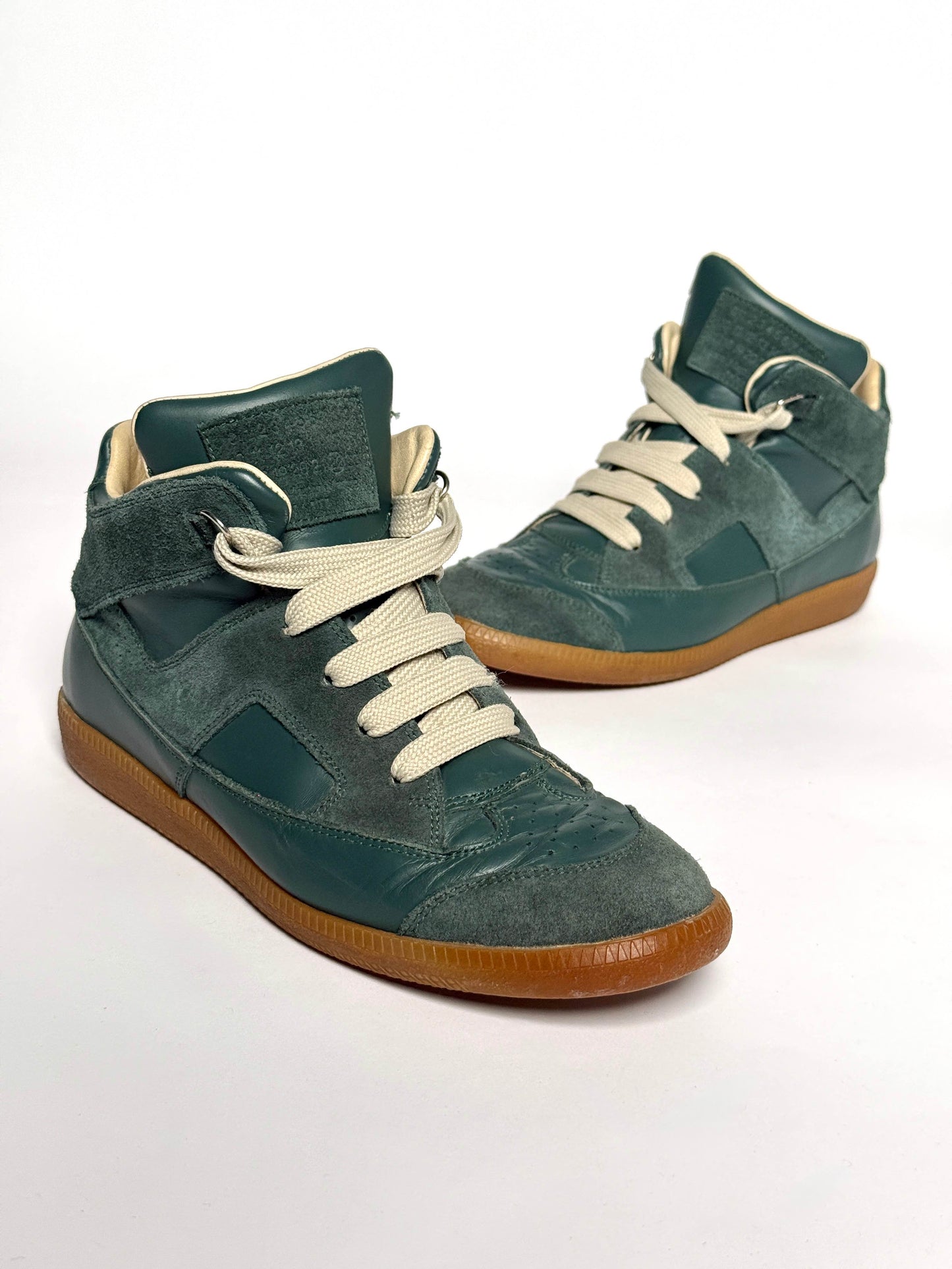 Maison Martin Margiela 2010 Mid-Tops Teal (41)