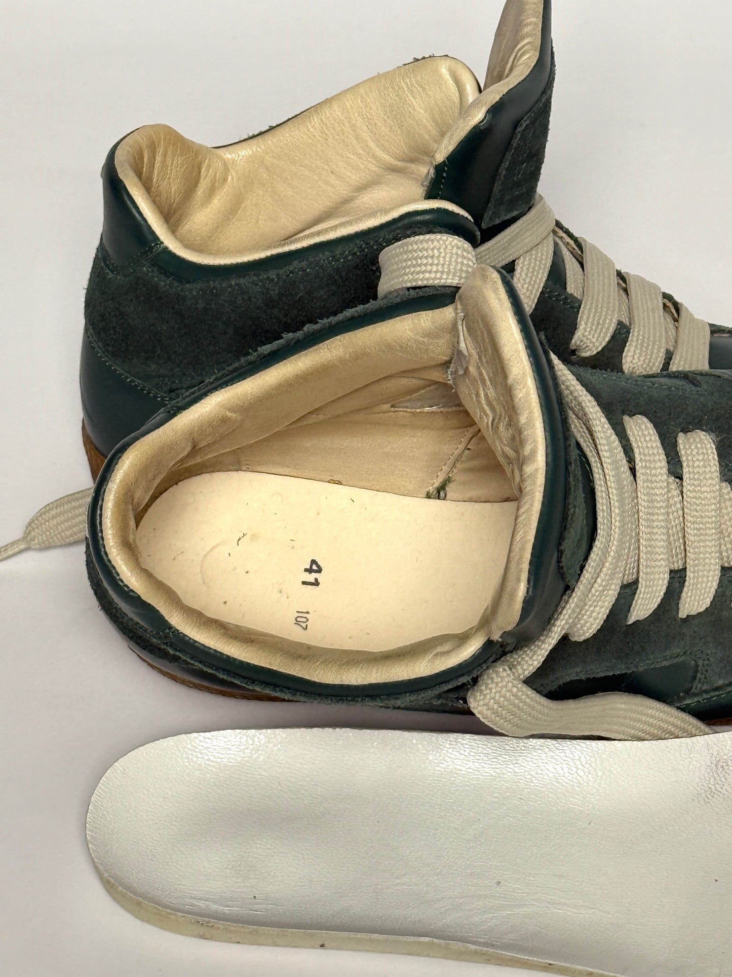 Maison Martin Margiela 2010 Mid-Tops Teal (41)