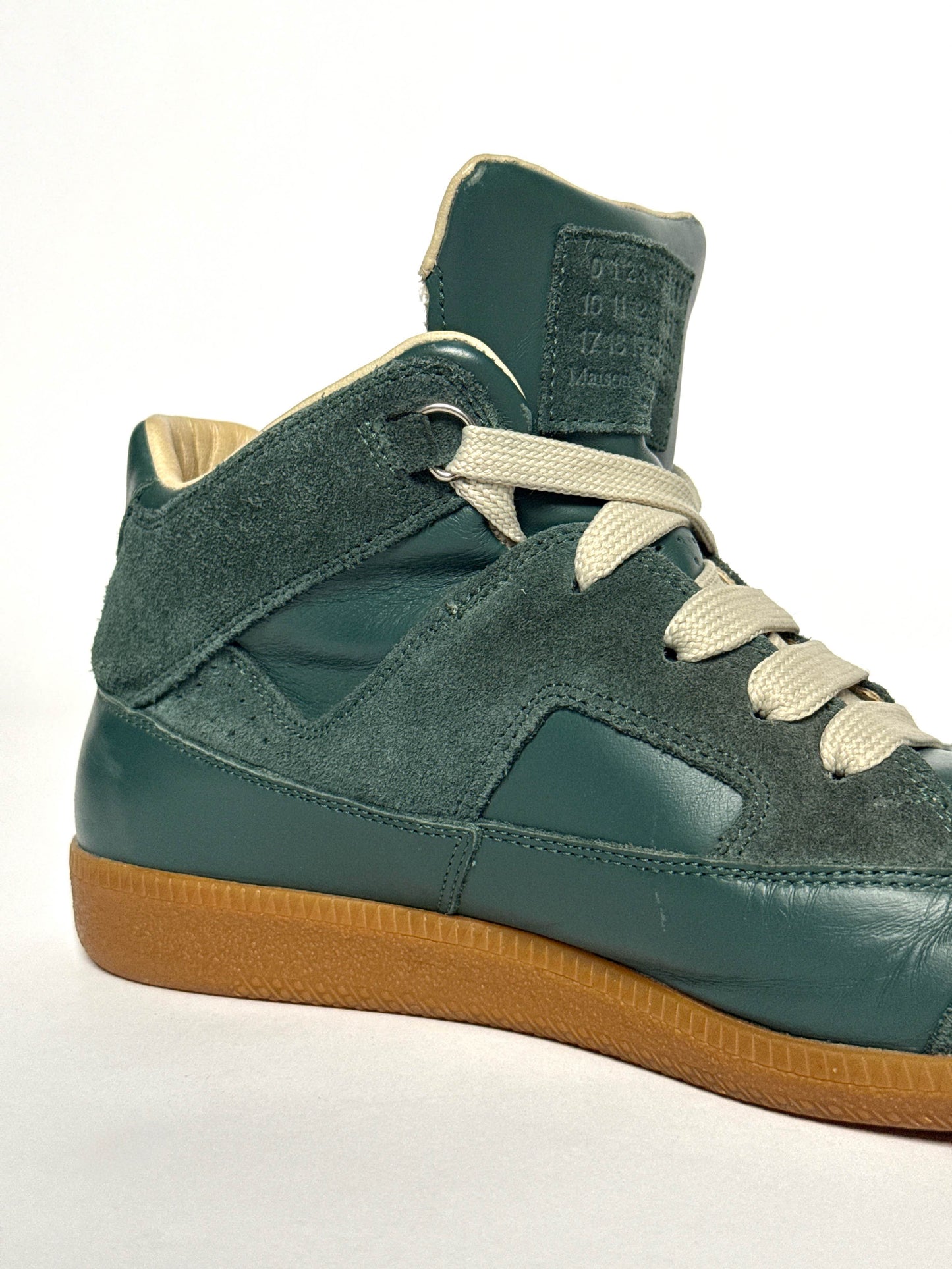 Maison Martin Margiela 2010 Mid-Tops Teal (41)