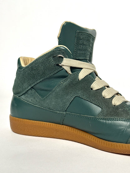Maison Martin Margiela 2010 Mid-Tops Teal (41)