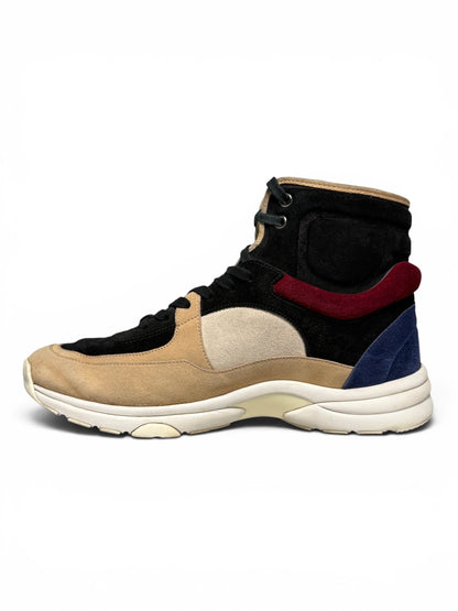 Chanel Runner High-Top Suede Multicolor (42)