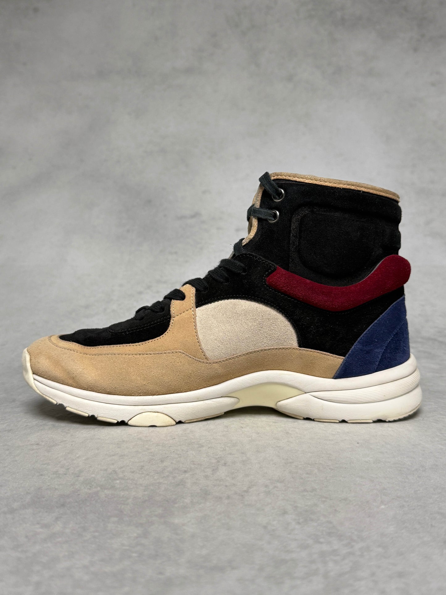 Chanel Runner High-Top Suede Multicolor (42)