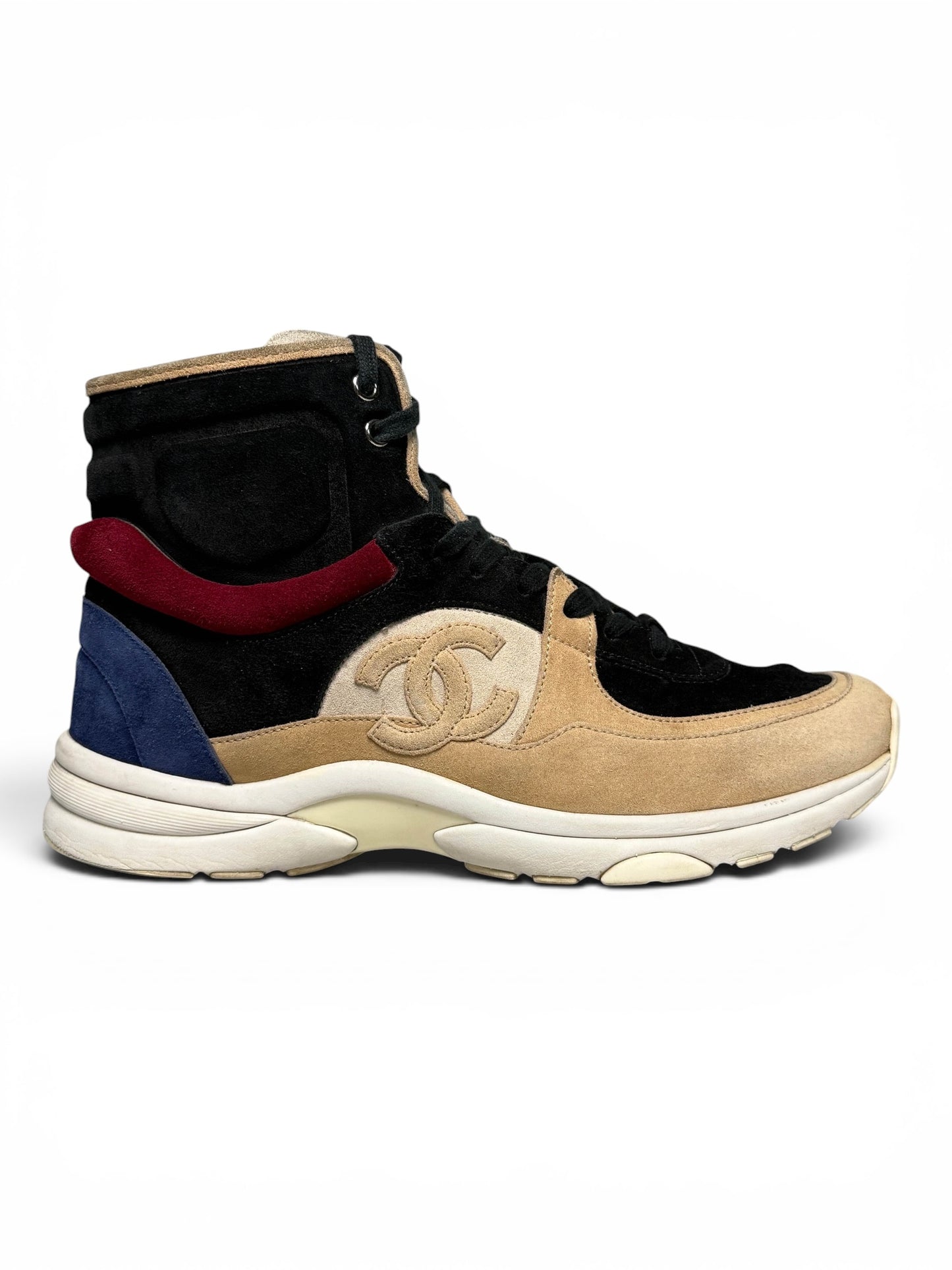 Chanel Runner High-Top Suede Multicolor (42)