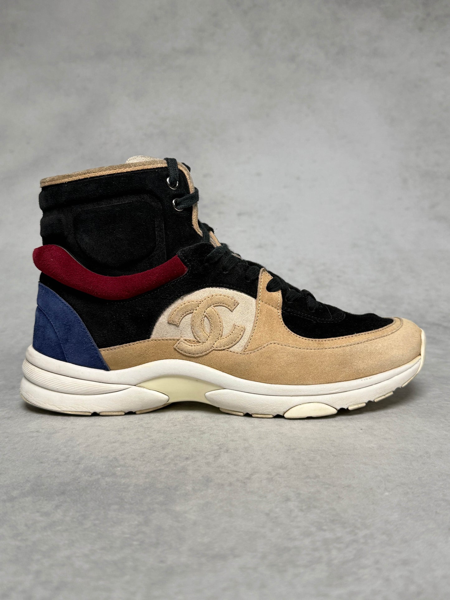 Chanel Runner High-Top Suede Multicolor (42)